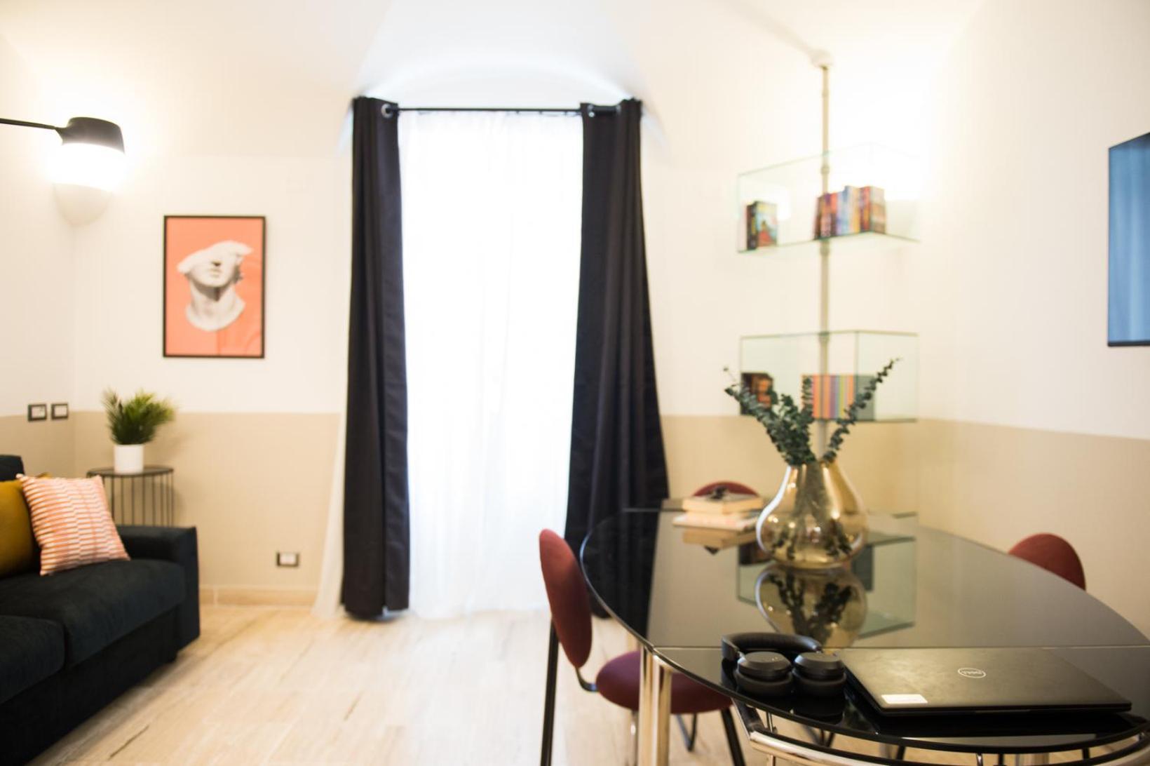 Elegant Loft Colosseum-esquilino Lägenhet *